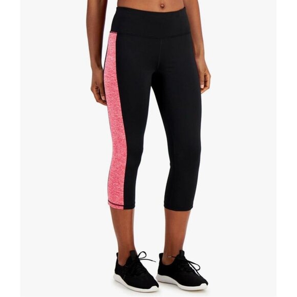 Ideology Women's Color blocked Cropped Leggings Size XS NWOT - Picture 1 of 7